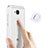 Ultra-thin Transparent Gel Soft Case for Huawei G7 Plus White