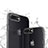 Ultra-thin Transparent Gel Soft Case T03 for Apple iPhone 8 Plus Black