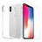 Ultra-thin Transparent Gel Soft Case with Screen Protector for Apple iPhone X Clear