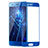 Ultra-thin Transparent Gel Soft Case with Screen Protector for Huawei Honor 9 Premium Blue