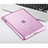 Ultra-thin Transparent Gel Soft Cover for Apple iPad 2 Pink