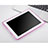 Ultra-thin Transparent Gel Soft Cover for Apple iPad 2 Pink