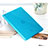 Ultra-thin Transparent Gel Soft Cover for Apple iPad Air Blue