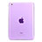 Ultra-thin Transparent Gel Soft Cover for Apple iPad Mini 2 Purple