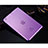 Ultra-thin Transparent Gel Soft Cover for Apple iPad Mini 3 Purple