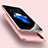 Ultra-thin Transparent Gel Soft Cover for Apple iPhone Xs Pink