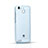 Ultra-thin Transparent Gel Soft Cover for Huawei G8 Mini Blue