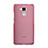 Ultra-thin Transparent Gel Soft Cover for Huawei Honor 7 Lite Pink
