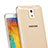 Ultra-thin Transparent Gel Soft Cover for Samsung Galaxy Note 3 N9000 Gold