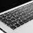 Ultra-thin Transparent Gel Soft Keyboard Cover for Apple MacBook 12 inch White