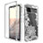 Ultra-thin Transparent Gel Soft Matte Finish Front and Back Case 360 Degrees Cover for Google Pixel 6 5G White