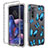 Ultra-thin Transparent Gel Soft Matte Finish Front and Back Case 360 Degrees Cover for Motorola Moto Edge (2022) 5G Blue