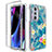 Ultra-thin Transparent Gel Soft Matte Finish Front and Back Case 360 Degrees Cover for Motorola Moto Edge 30 Pro 5G Cyan