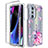 Ultra-thin Transparent Gel Soft Matte Finish Front and Back Case 360 Degrees Cover for Motorola Moto Edge X30 5G Hot Pink