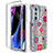 Ultra-thin Transparent Gel Soft Matte Finish Front and Back Case 360 Degrees Cover for Motorola Moto Edge X30 5G Red