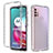 Ultra-thin Transparent Gel Soft Matte Finish Front and Back Case 360 Degrees Cover for Motorola Moto G20 Clear