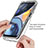 Ultra-thin Transparent Gel Soft Matte Finish Front and Back Case 360 Degrees Cover for Motorola Moto G22 Clear