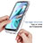 Ultra-thin Transparent Gel Soft Matte Finish Front and Back Case 360 Degrees Cover for Motorola Moto G41 Clear