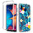 Ultra-thin Transparent Gel Soft Matte Finish Front and Back Case 360 Degrees Cover for Samsung Galaxy A30 Sky Blue