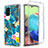 Ultra-thin Transparent Gel Soft Matte Finish Front and Back Case 360 Degrees Cover for Samsung Galaxy A71 5G Sky Blue