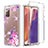 Ultra-thin Transparent Gel Soft Matte Finish Front and Back Case 360 Degrees Cover for Samsung Galaxy Note 20 5G