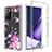 Ultra-thin Transparent Gel Soft Matte Finish Front and Back Case 360 Degrees Cover for Samsung Galaxy Note 20 Ultra 5G Pink