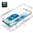 Ultra-thin Transparent Gel Soft Matte Finish Front and Back Case 360 Degrees Cover for Samsung Galaxy S20