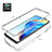 Ultra-thin Transparent Gel Soft Matte Finish Front and Back Case 360 Degrees Cover for Xiaomi Mi 10T 5G Clear