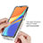 Ultra-thin Transparent Gel Soft Matte Finish Front and Back Case 360 Degrees Cover for Xiaomi Redmi 9C NFC