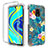 Ultra-thin Transparent Gel Soft Matte Finish Front and Back Case 360 Degrees Cover for Xiaomi Redmi Note 9 Pro Sky Blue