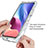 Ultra-thin Transparent Gel Soft Matte Finish Front and Back Case 360 Degrees Cover JX1 for Xiaomi Mi 11X Pro 5G