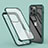 Ultra-thin Transparent Gel Soft Matte Finish Front and Back Case 360 Degrees Cover LK1 for Apple iPhone 14 Pro Max Green