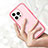 Ultra-thin Transparent Gel Soft Matte Finish Front and Back Case 360 Degrees Cover YJ1 for Apple iPhone 13 Pro