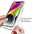 Ultra-thin Transparent Gel Soft Matte Finish Front and Back Case 360 Degrees Cover ZJ1 for Apple iPhone 13