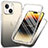Ultra-thin Transparent Gel Soft Matte Finish Front and Back Case 360 Degrees Cover ZJ1 for Apple iPhone 13 Dark Gray