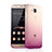 Ultra-thin Transparent Gradient Soft Cover for Huawei G7 Plus Pink