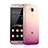 Ultra-thin Transparent Gradient Soft Cover for Huawei GX8 Pink