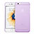 Ultra-thin Transparent Matte Finish Case for Apple iPhone 6 Plus Purple