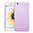 Ultra-thin Transparent Matte Finish Case for Apple iPhone 6 Purple