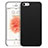 Ultra-thin Transparent Matte Finish Case for Apple iPhone SE Black