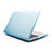 Ultra-thin Transparent Matte Finish Case for Apple MacBook Pro 15 inch Blue