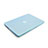 Ultra-thin Transparent Matte Finish Case for Apple MacBook Pro 15 inch Blue