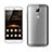 Ultra-thin Transparent Matte Finish Case for Huawei Ascend G7 Plus G8 Gray
