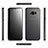 Ultra-thin Transparent Matte Finish Case for Samsung Galaxy S8 Plus Black