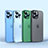 Ultra-thin Transparent Matte Finish Case QC1 for Apple iPhone 13