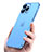 Ultra-thin Transparent Matte Finish Case QC1 for Apple iPhone 13 Pro