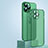 Ultra-thin Transparent Matte Finish Case QC1 for Apple iPhone 13 Pro Green