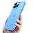 Ultra-thin Transparent Matte Finish Case QC1 for Apple iPhone 13 Pro Max