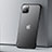 Ultra-thin Transparent Matte Finish Case U01 for Apple iPhone 11 Pro Max Black