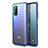 Ultra-thin Transparent Matte Finish Case U01 for Huawei Honor View 30 Pro 5G Blue